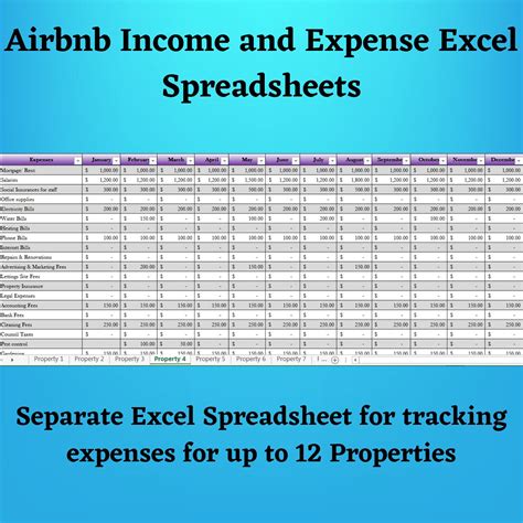 How to Track Your Airbnb Expenses with Excel Bookkeeping .